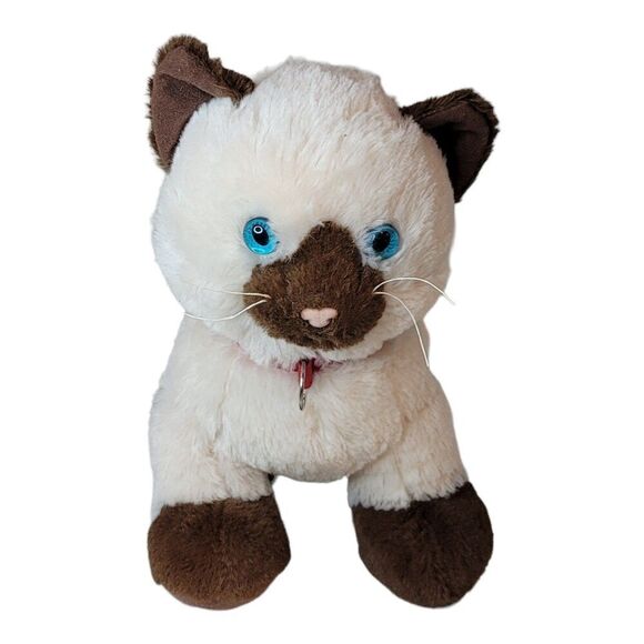 Build A Bear Promise Pets Siamese Himalayan Cat Plush Soft Toy Stuffed Animal - Picture 7 of 8